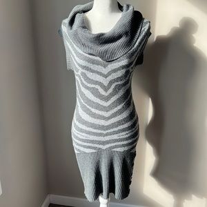 Seductions Sleeveless Sweater Dress